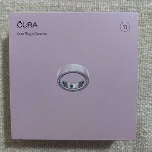 Oura Ring 4 Ceramic Soft Pink (Petal) - Size 11